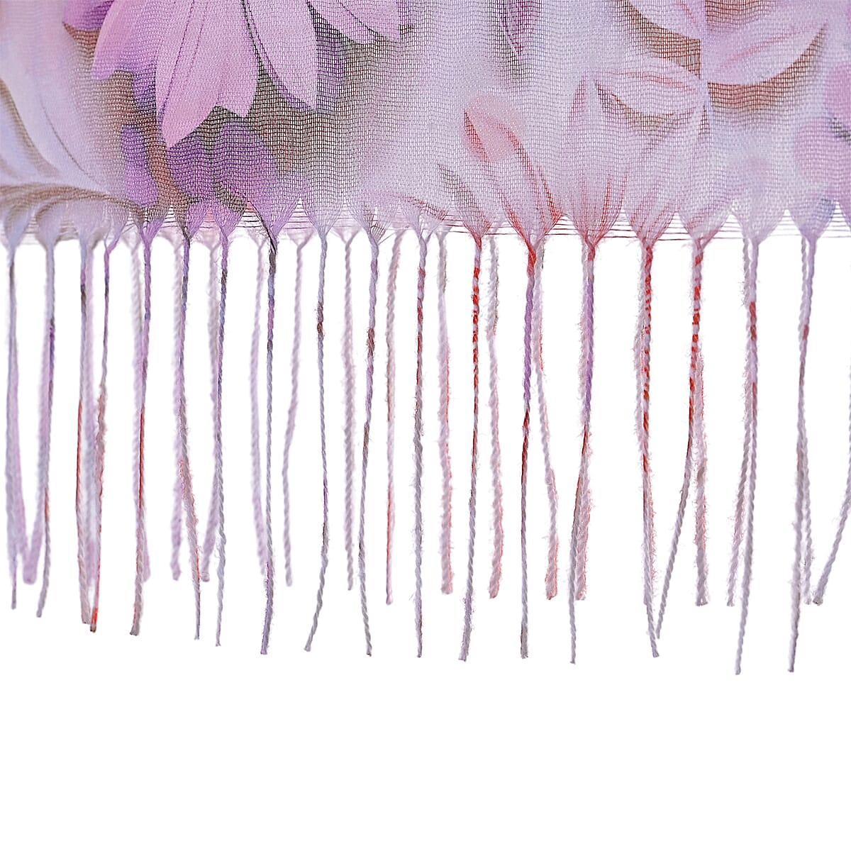 La Marey Purple Digital Printed Scarf image number 4