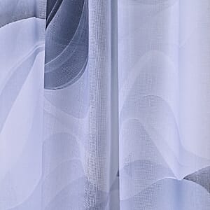 La Marey Gray Digital Printed Scarf