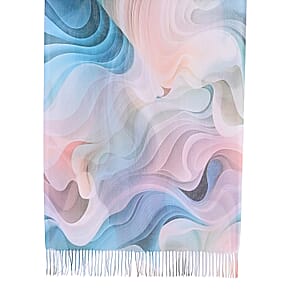 La Marey Green Digital Printed Scarf