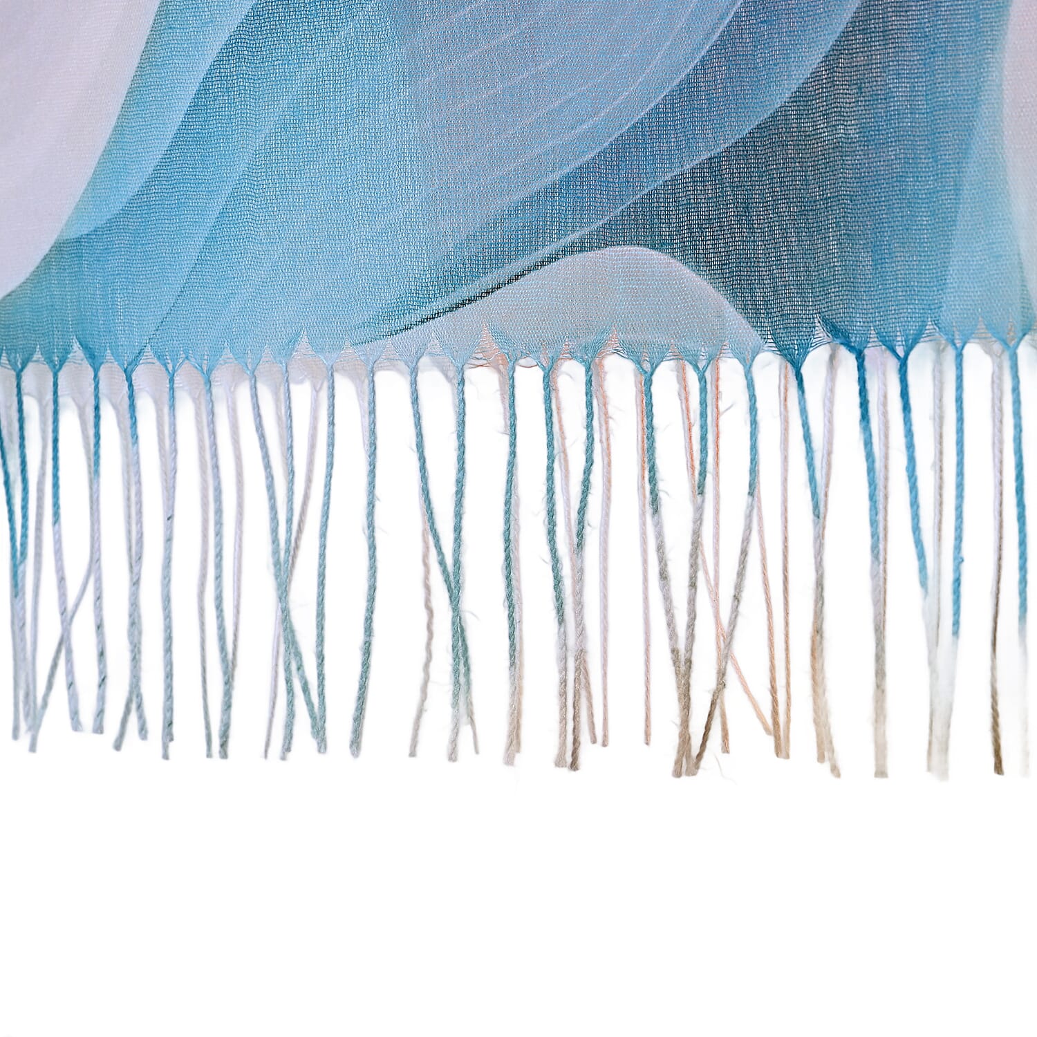 La Marey Green Digital Printed Scarf