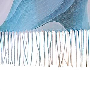 La Marey Green Digital Printed Scarf