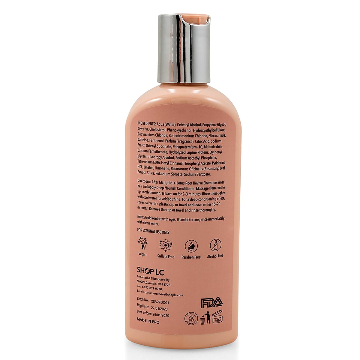 MARIGOLD + LOTUS Hair Growth Shampoo & Conditioner Set image number 5