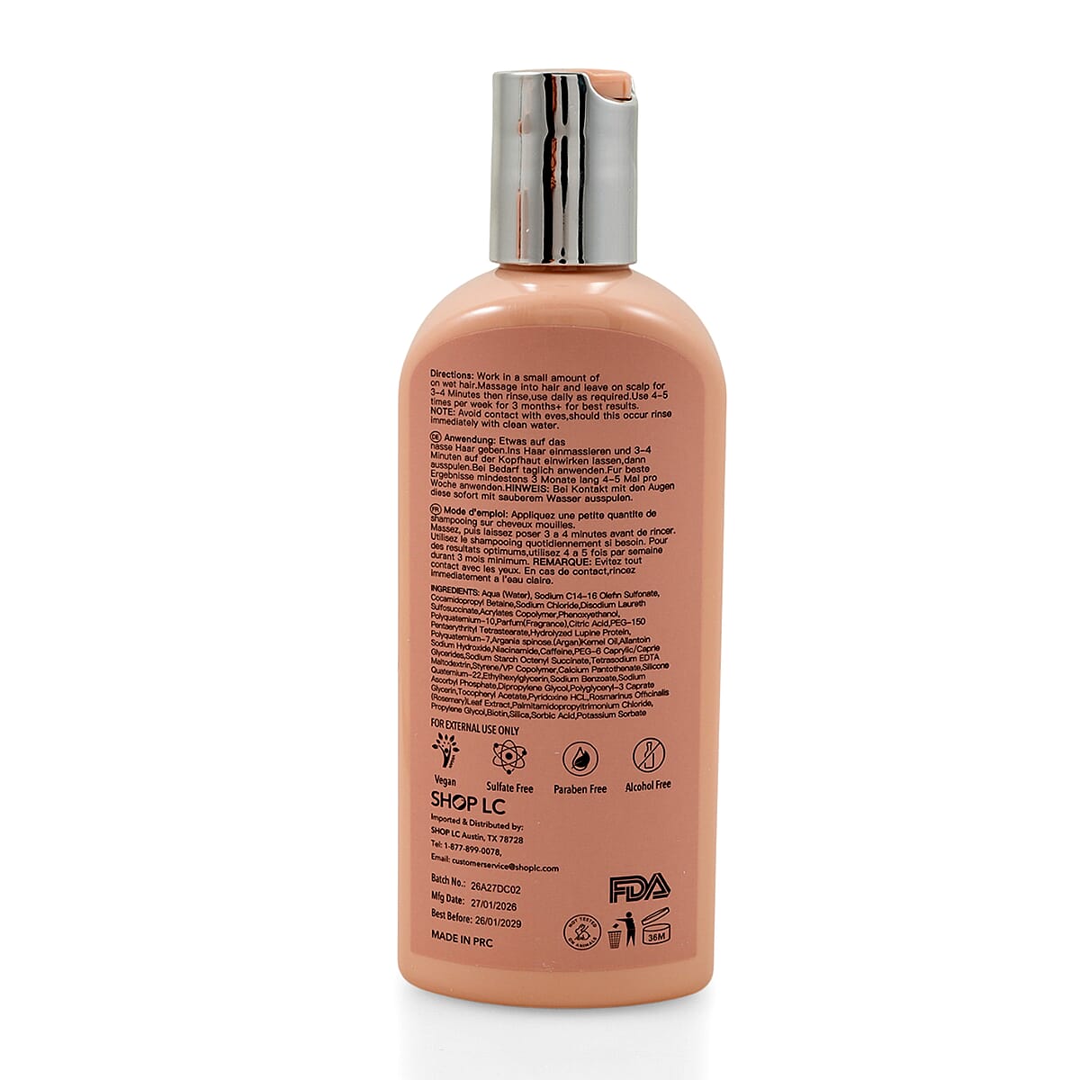 MARIGOLD + LOTUS Hair Growth Shampoo & Conditioner Set image number 6