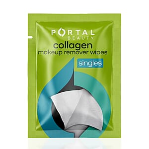 Portal Beauty Collagen Makeup Remover Wipes (30 Singles)