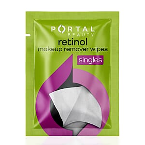 Portal Beauty Retinol Makeup Remover Wipes (30 Singles)