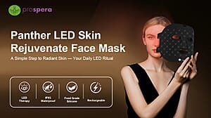 Doorbuster Prospera Panther LED Skin Rejuvenate FDA Approved Face Mask (1 Year Warranty)