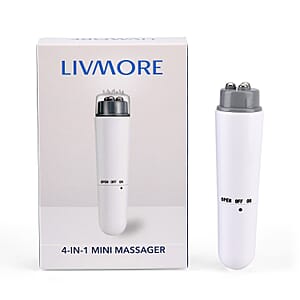 Livmore Multifunctional 4 in 1 Massager (1xAA Battery not Included)