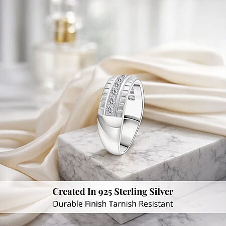 Rhodium Over Sterling Silver / 10 - Product card gallery slide 3 (10178361033017)