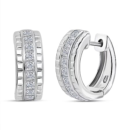 Rhodium Over Sterling Silver - Product card gallery slide 1 (10178361098553)