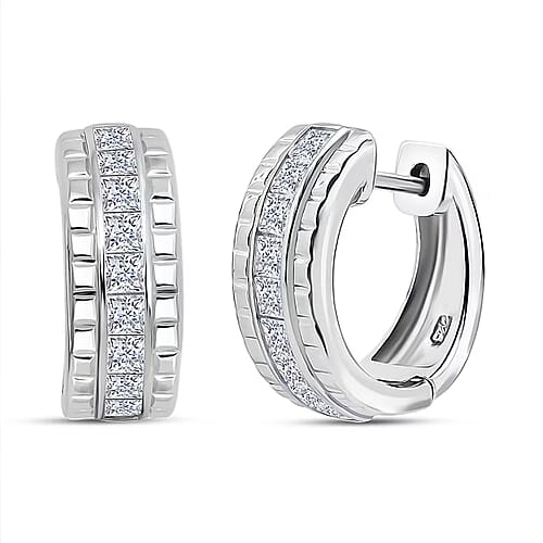 Rhodium Over Sterling Silver - Product card gallery slide 1 (9450102194431)