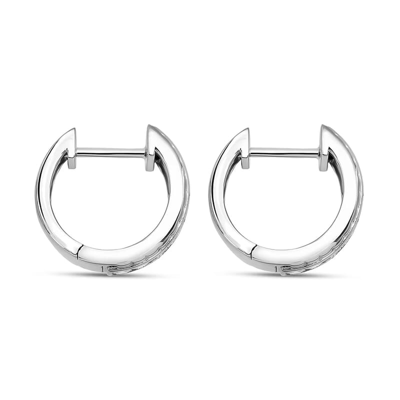 Simulated Diamond 3.25 ctw Earrings in Rhodium Over Sterling Silver