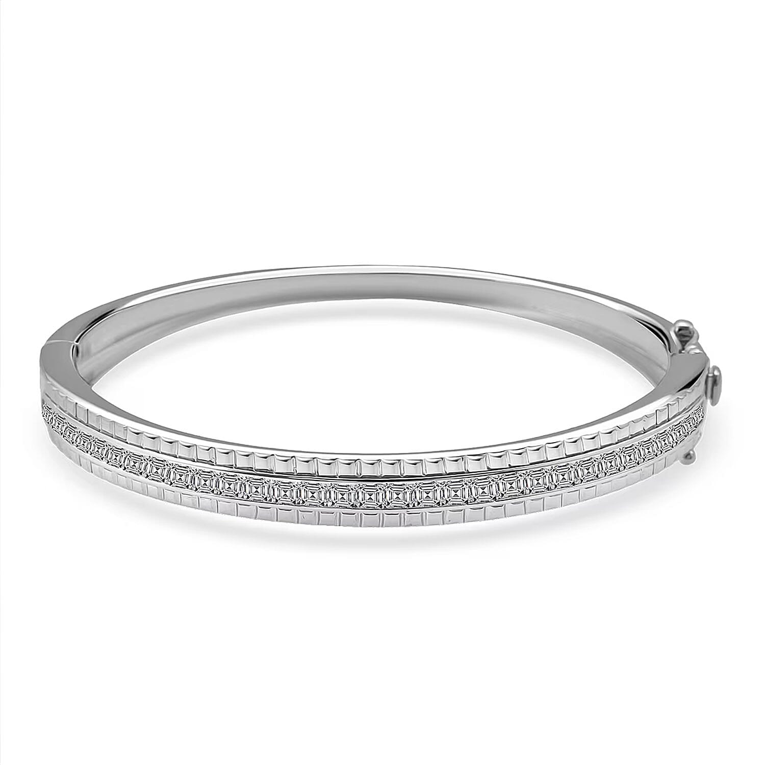 Rhodium Over Sterling Silver