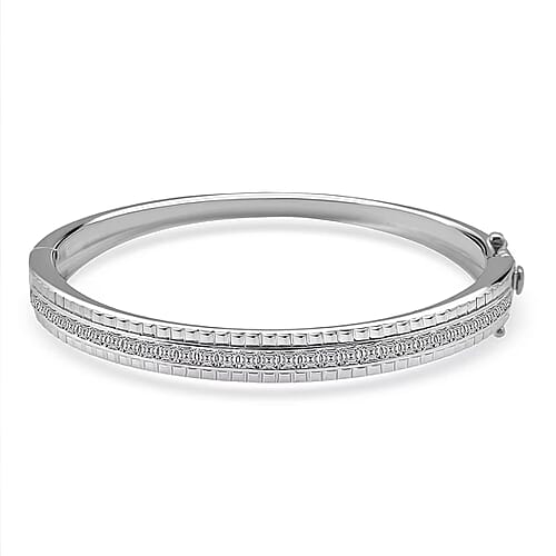 Rhodium Over Sterling Silver - Product card gallery slide 1 (9433143574783)
