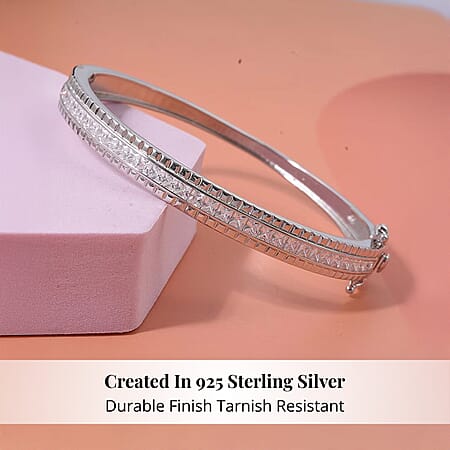 Rhodium Over Sterling Silver - Product card gallery slide 3 (10178361131321)