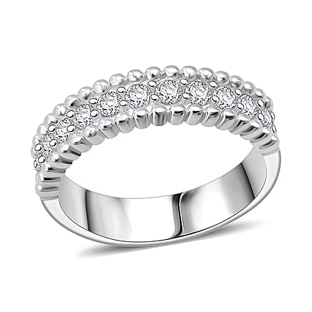 Rhodium Over Sterling Silver / 10 - Product card gallery slide 1 (10178361360697)