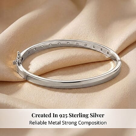 Rhodium Over Sterling Silver - Product card gallery slide 3 (10178361557305)