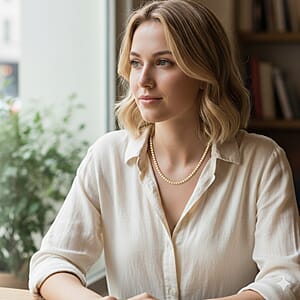 Doorbuster Italian 14K YG and Rhodium Over Sterling Silver Diamond Cut ICE Round Chain 3 Row Necklace 22 Inches 22.45 Grams