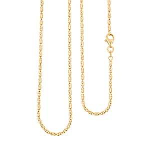 Italian Sterling Silver Typhoon Fancy Diamond Cut 2mm Necklace 20 Inches 5.83 Grams