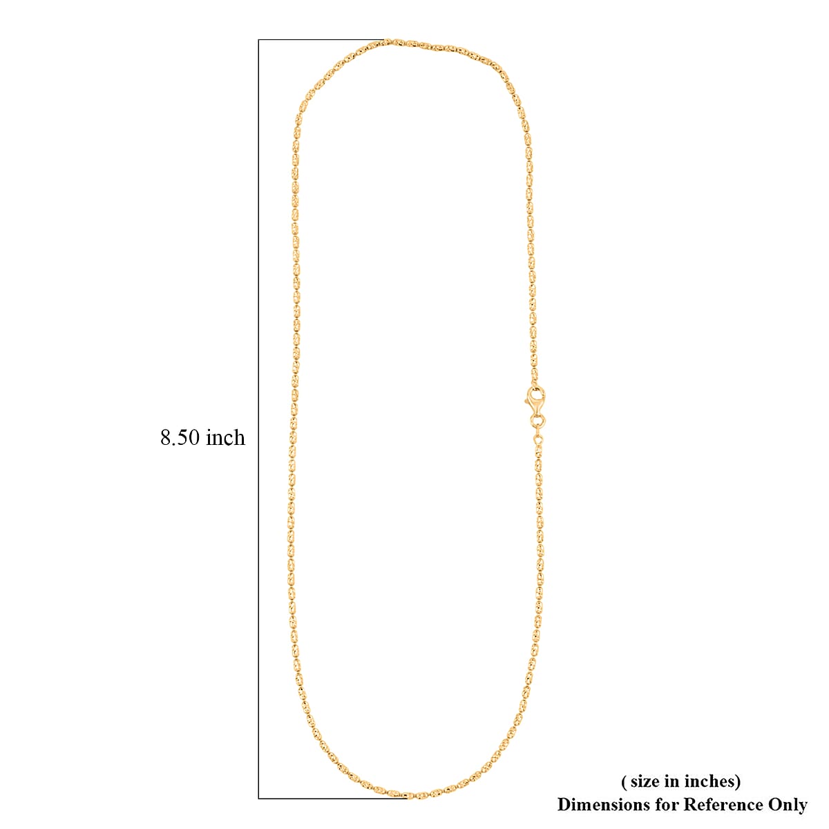 Italian Sterling Silver Typhoon Fancy Diamond Cut 2mm Necklace 20 Inches 5.83 Grams image number 6