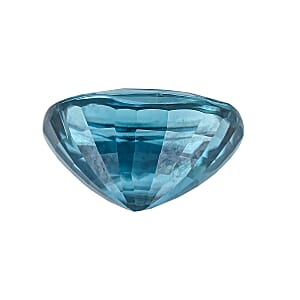 AAAA Cambodian Blue Zircon (Cush Free Size) 4.00 ctw