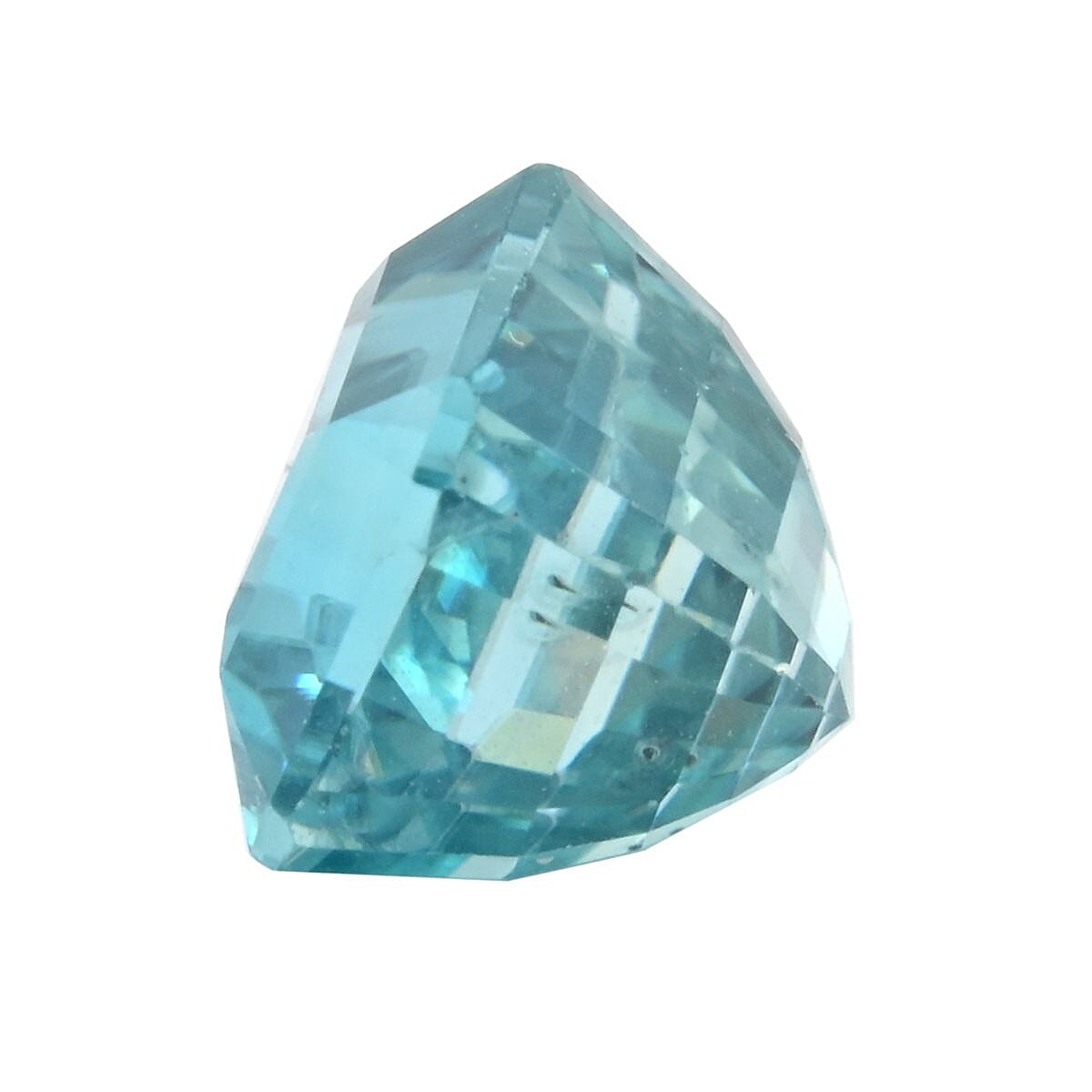 AAAA Cambodian Blue Zircon (Oct Free Size) 4.00 ctw image number 1