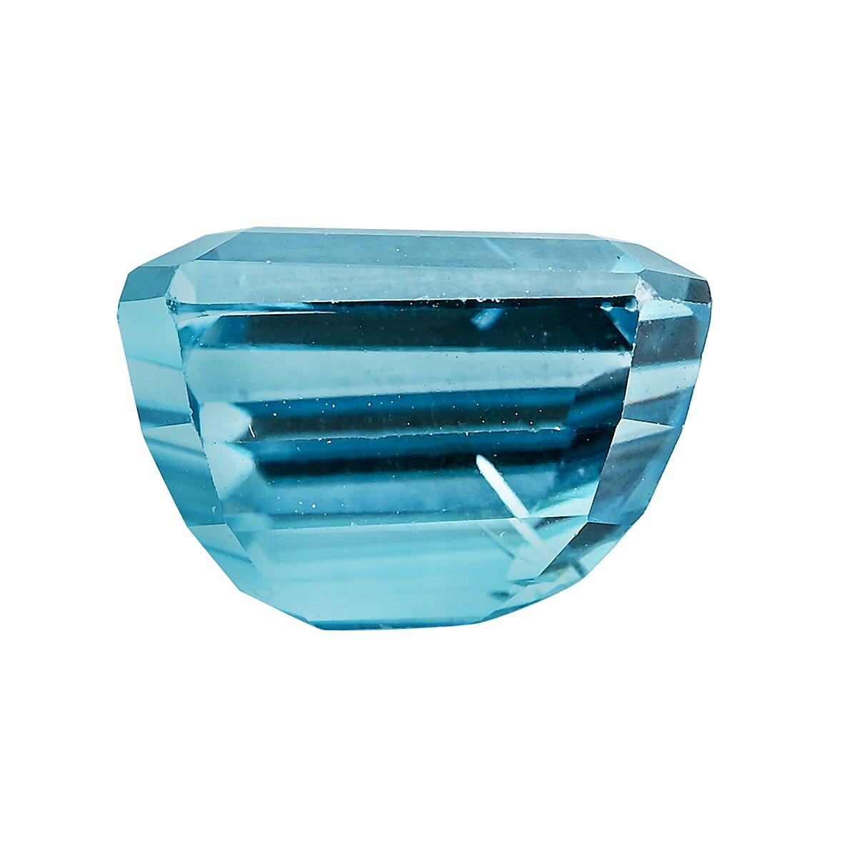 AAAA Cambodian Blue Zircon (Oct Free Size) 4.00 ctw image number 3