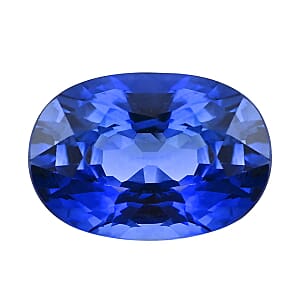 Certified and Appraised AAAA Ceylon Blue Sapphire (Ovl Free Size) 1.25 ctw