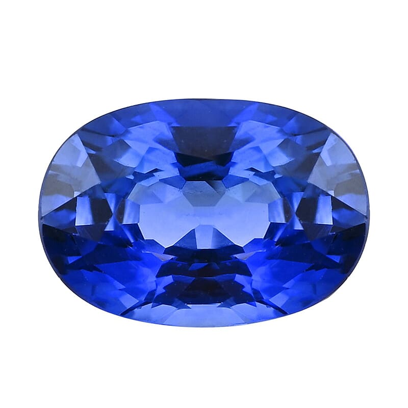 Certified and Appraised AAAA Ceylon Blue Sapphire (Ovl Free Size) 1.25 ctw