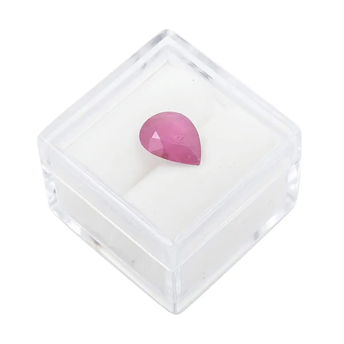 Doorbuster AAA Ruby (Pear 9x7 mm) 1.50 ctw image number 5