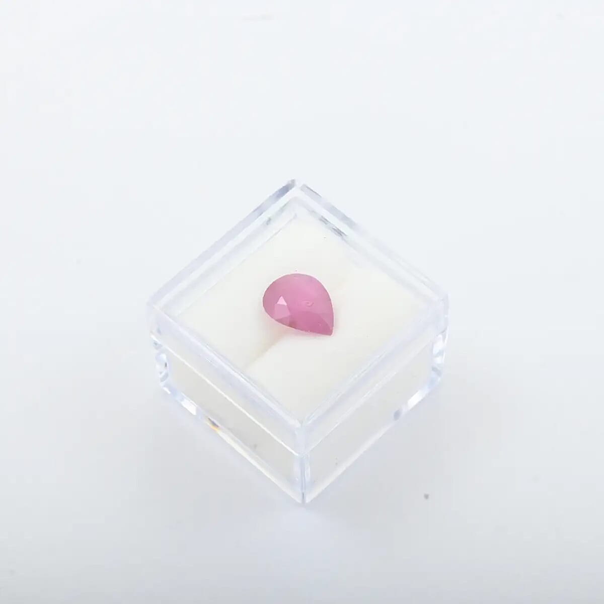 Doorbuster AAA Ruby (Pear 9x7 mm) 1.50 ctw image number 6