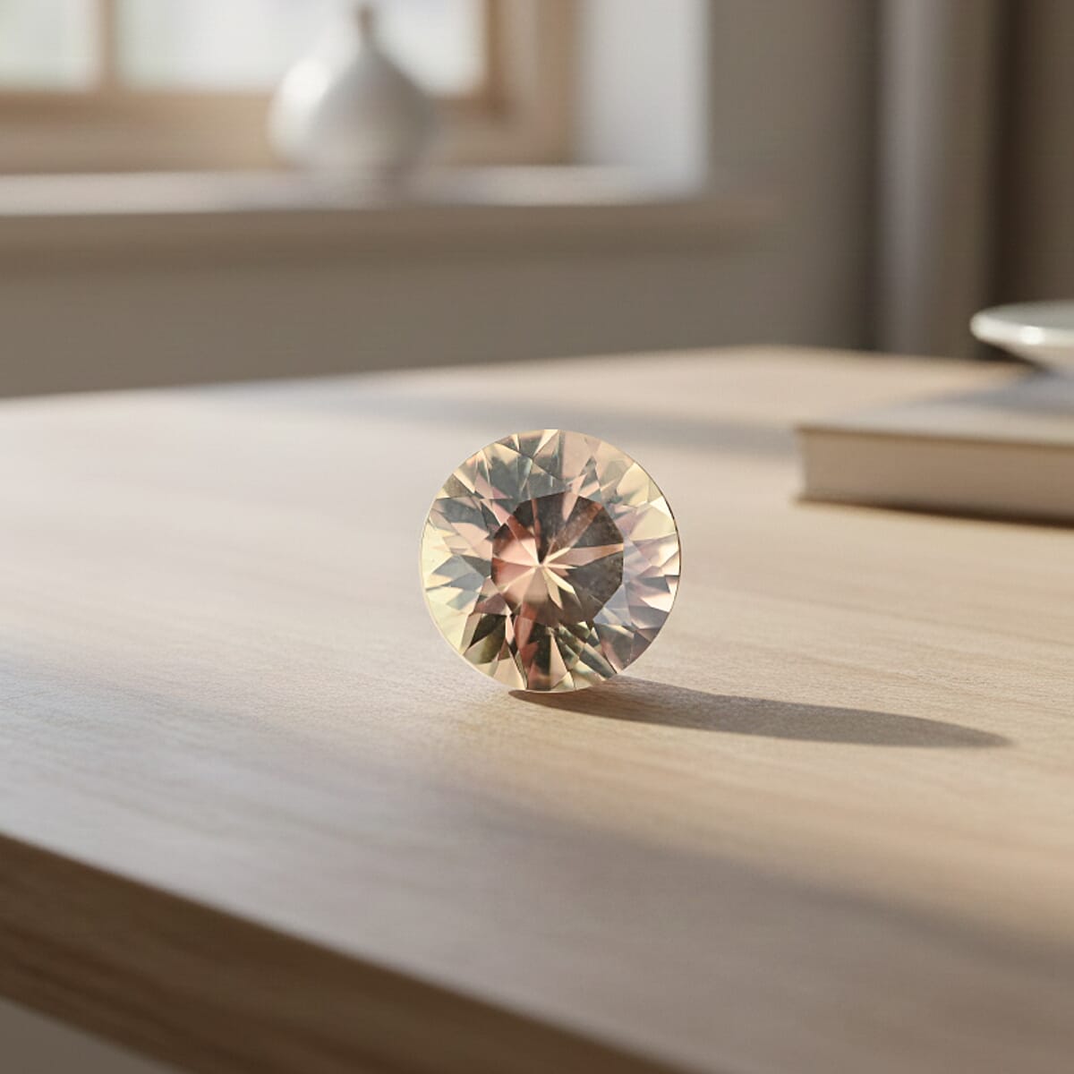 Doorbuster Certified & Appraised Hanabi Cut AAAA Turkizite (Rnd 11 mm) 5.00 ctw image number 1