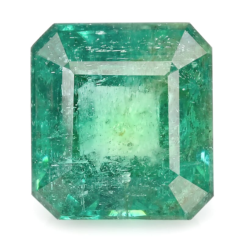 Certified and Appraised AAAA Kafubu Emerald (Oct Free Size) 1.25 ctw