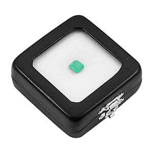 1.25 ctw Square Asscher Cut Emerald Loose Gemstone &ndash; AAAA Grade, Free Size (Zambia)