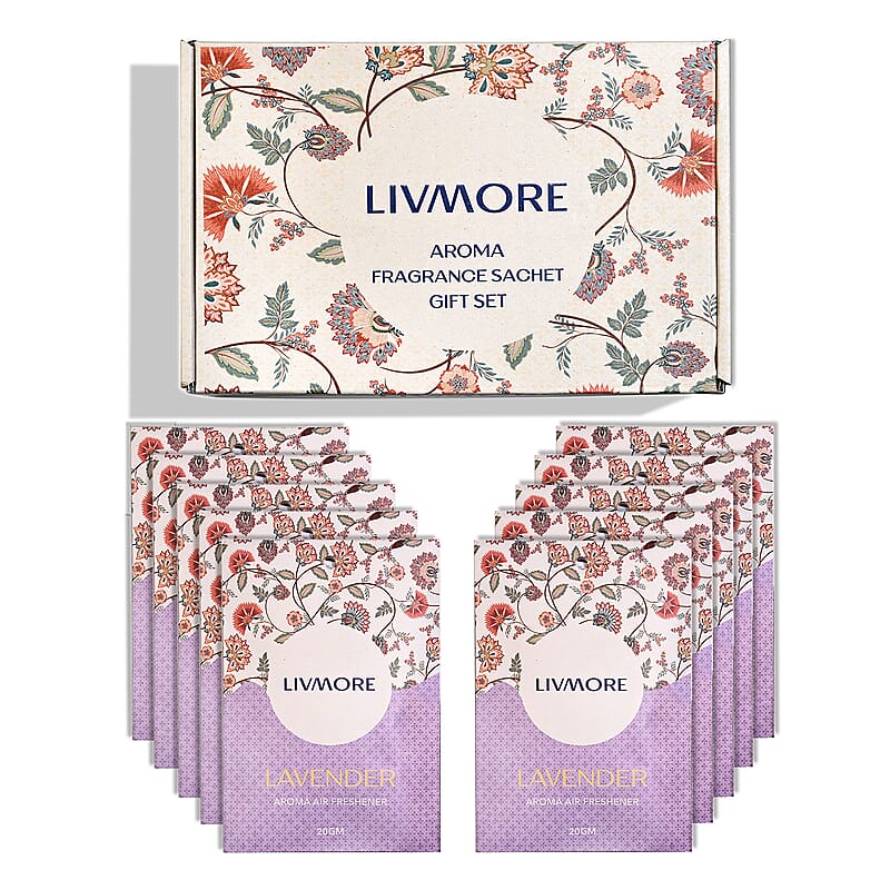 Livmore Lavender Fragrance Sachet Set