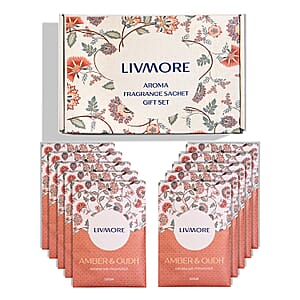Livmore Amber & Oudh Fragrance Sachet Set
