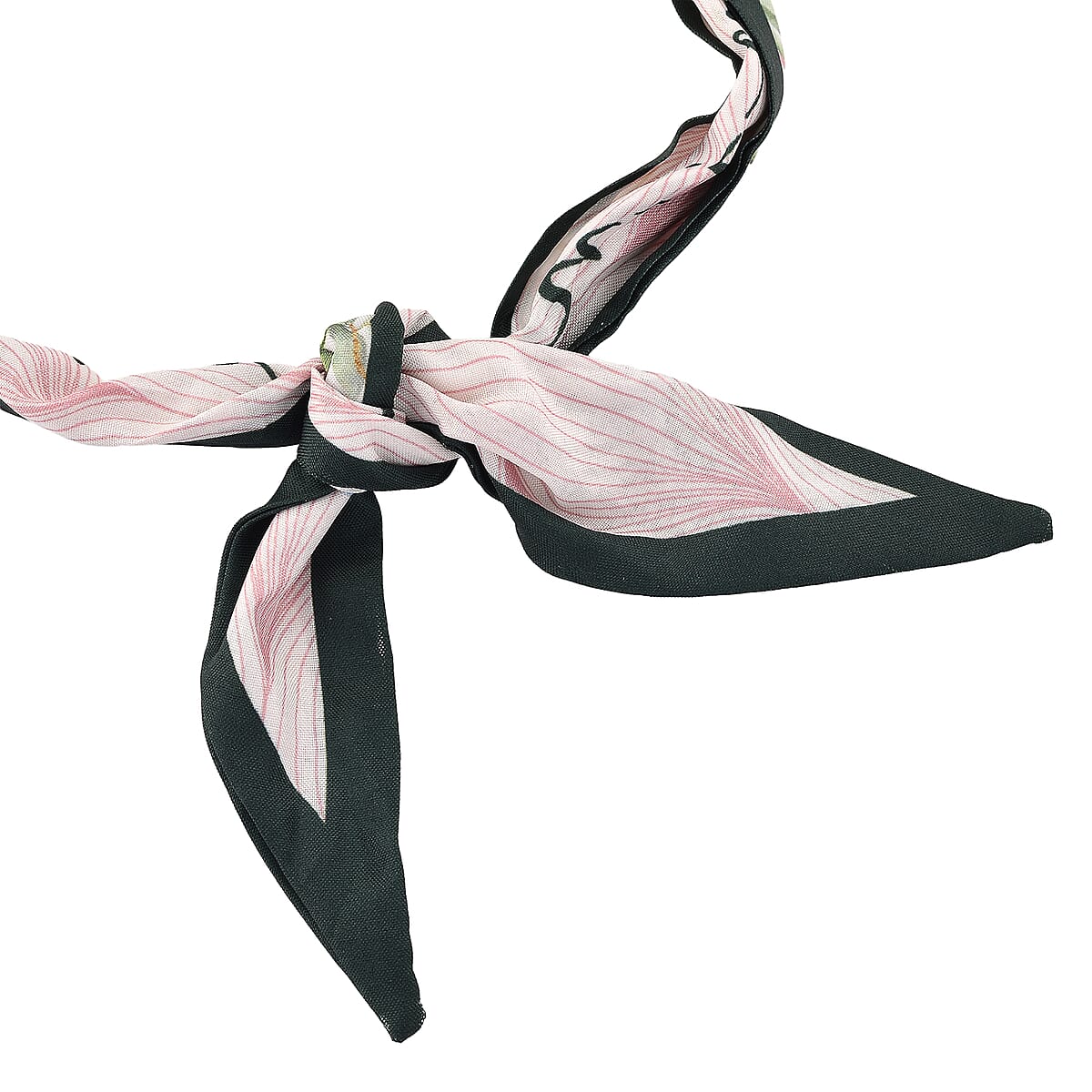 Silk Cord Necklace with Starfish Charm in ION Plated YG Stainless Steel (20 Inches) image number 3