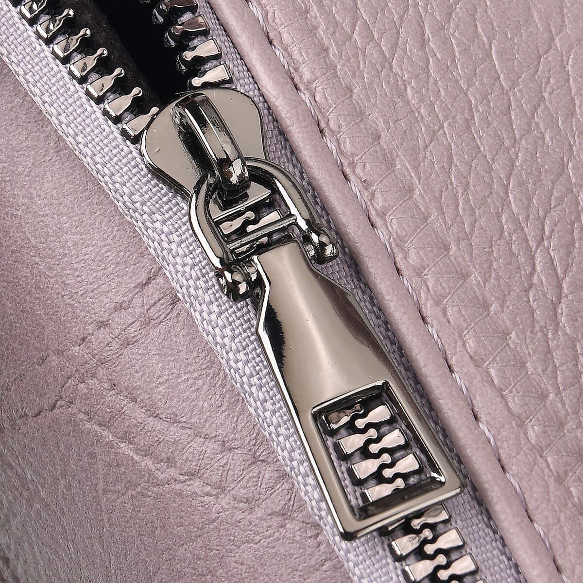 La Marey Lilac Faux Leather Crossbody Phone Bag with Shoulder Strap image number 2