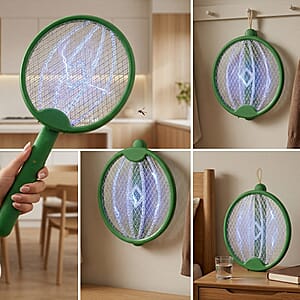 Livmore 3 in 1 Electric Mosquito Swatter - Green