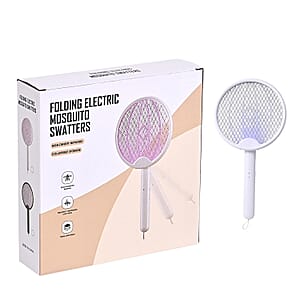 Livmore 3 in 1 Electric Mosquito Swatter - White