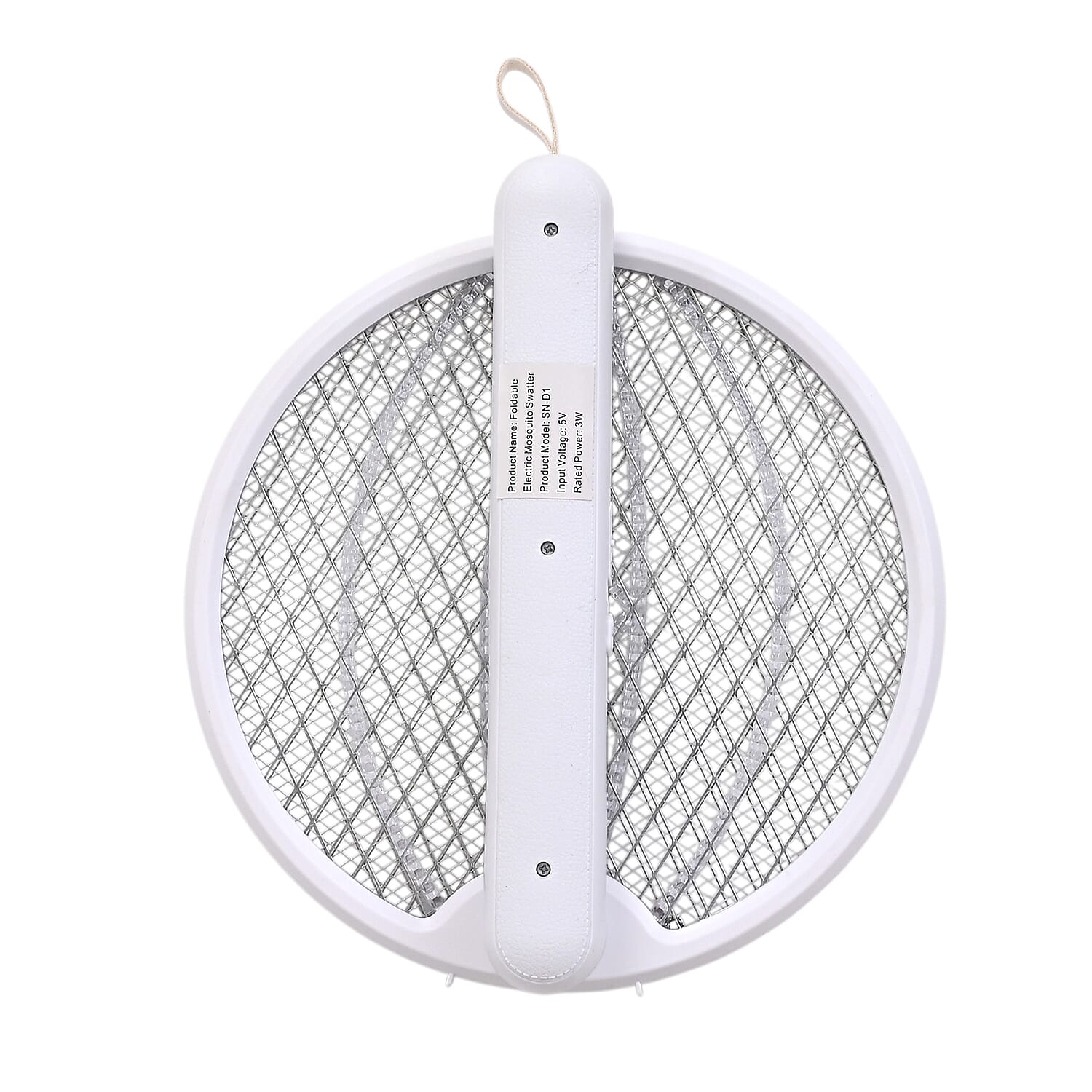 Livmore 3 in 1 Electric Mosquito Swatter - White