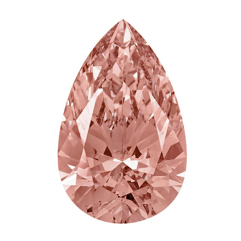 IGI Certified 1.50 ctw Lab Grown Pink Diamond Loose Gemstone – VS2 (Pear Mix, Brilliant Cut)