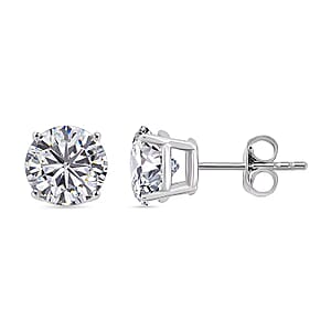 Doorbuster Luxuriant Lab Grown Diamond VS 2.00 ctw Stud Earrings in 14K White Gold