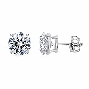 Doorbuster Luxuriant Lab Grown Diamond VS 4.00 ctw Stud Earrings in 14K White Gold