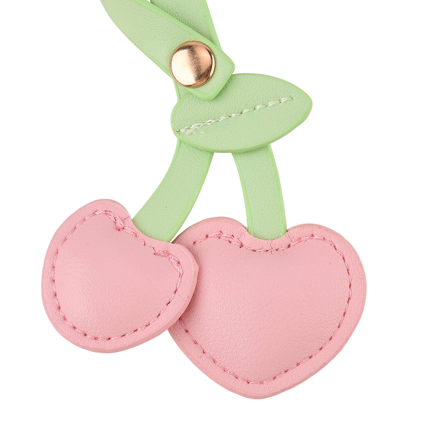La Marey Pink Cherry Keychain