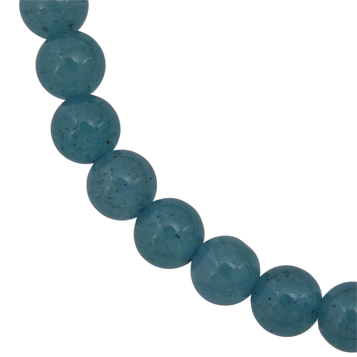 Amazonite Quartz Beaded Stretch Bracelet 50.00 ctw image number 4