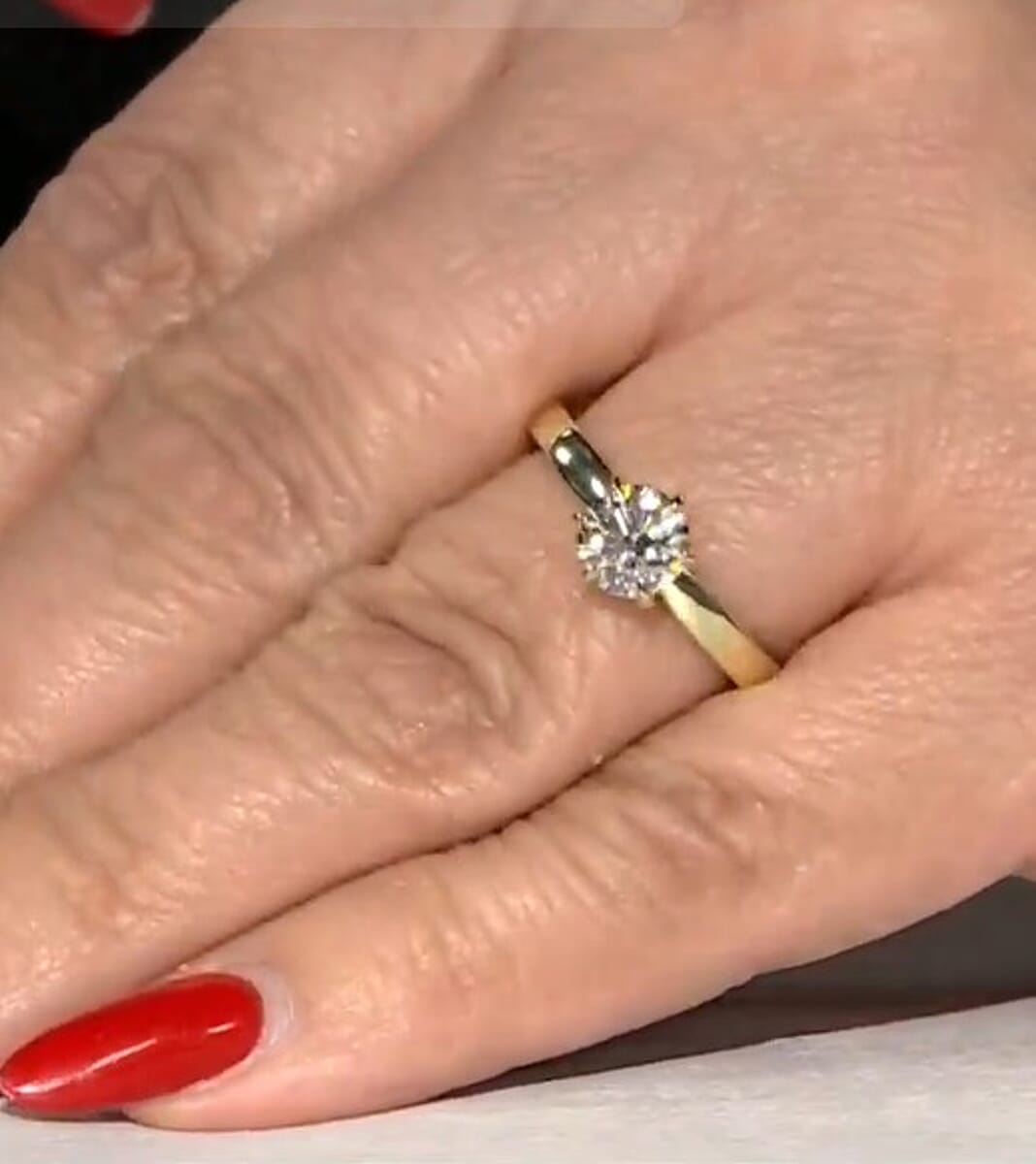 Doorbuster Luxuriant Lab Grown Diamond VS-SI 1.15 ctw Ring in 14K Yellow Gold (Size 8.0) image number 3