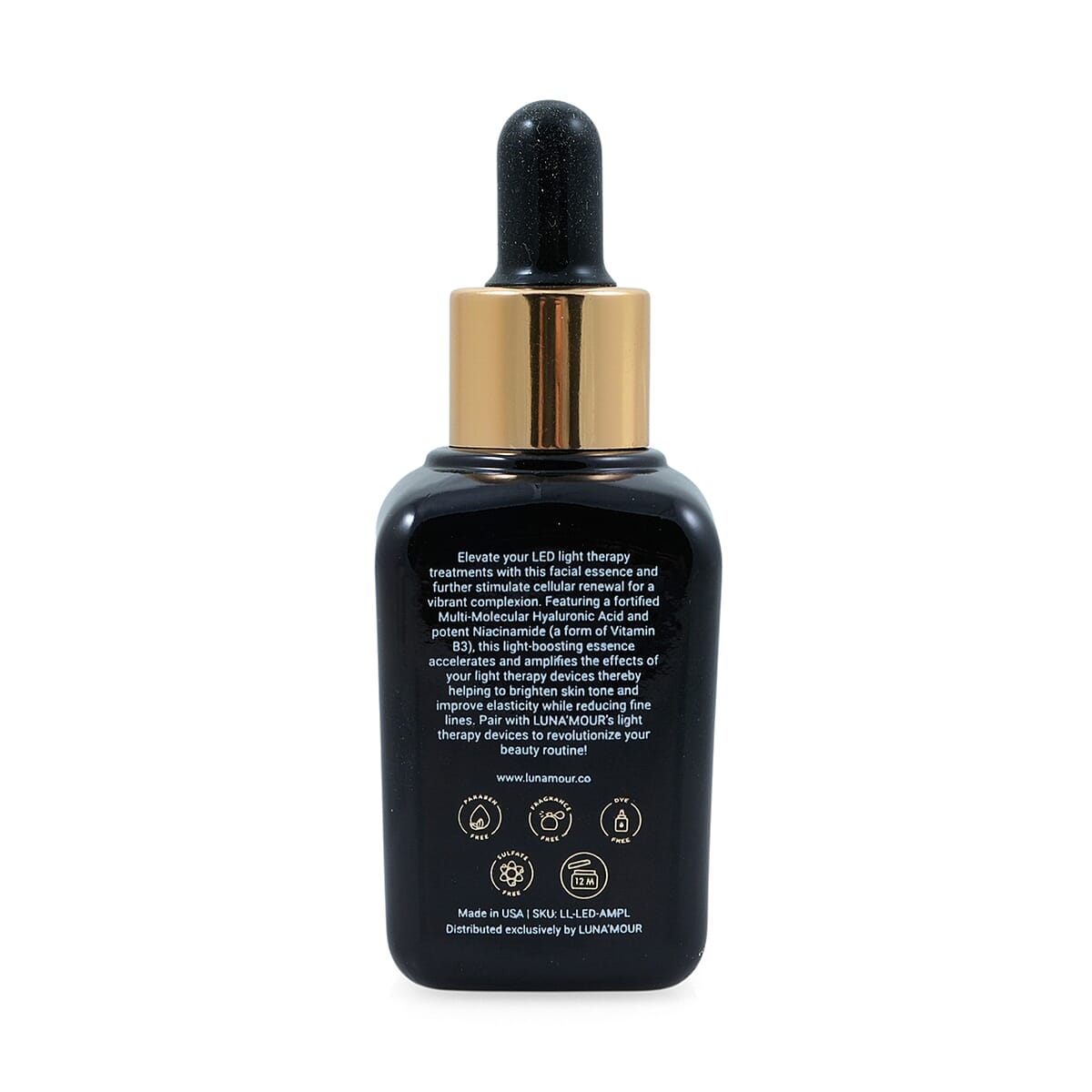 LUNA'MOUR Lumi LED Amplifier Essence for Light Therapy Treatment (1oz) image number 3