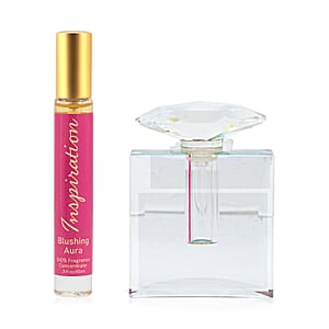 Limited Edition Clinical Results Crystal Decanter & The Lab Direct Inspiration Blushing Aura (Inspired by Norell Blushing) 2 pc set (Ships in 5-7 Days)