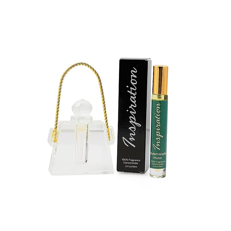 Limited Edition Clinical Results Crystal Decanter & The Lab Direct Inspiration Mademoiselle Muse (Inspired by Chanel Coco Mademoiselle) 2pc set (Ships in 5-7 Days)