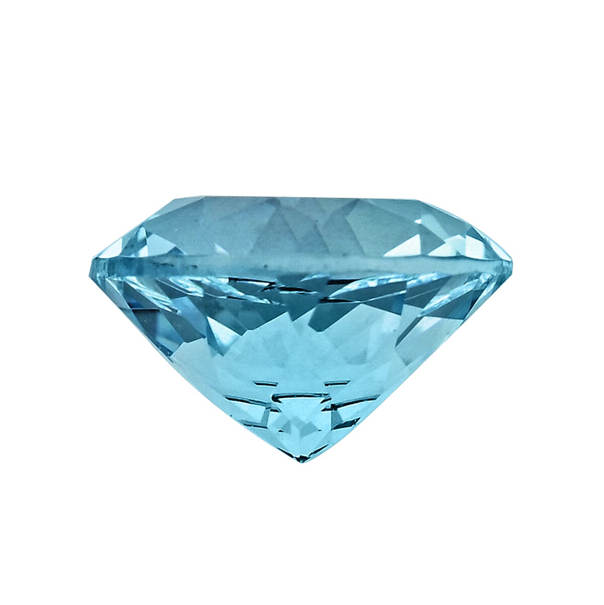 AAA Sao Domingos Aquamarine (Rnd 8 mm) 1.30 ctw